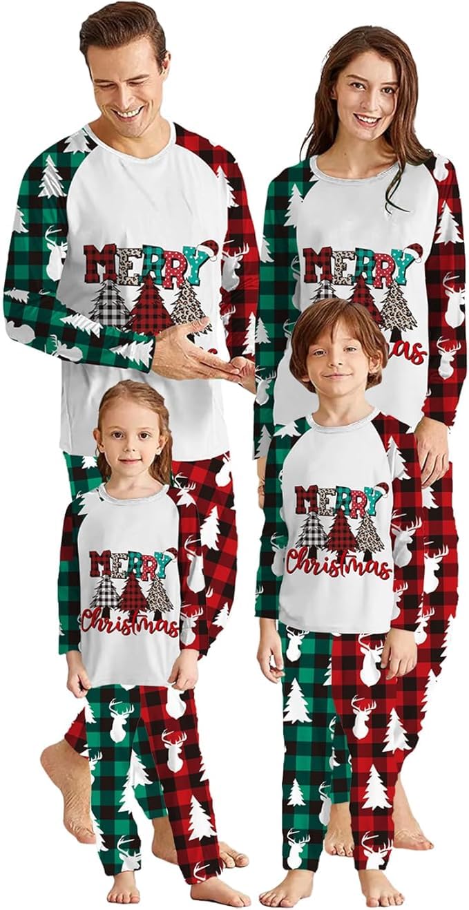 Christmas Pajamas for Family Matching Christmas Pajamas Sets Family Xmas Pajamas