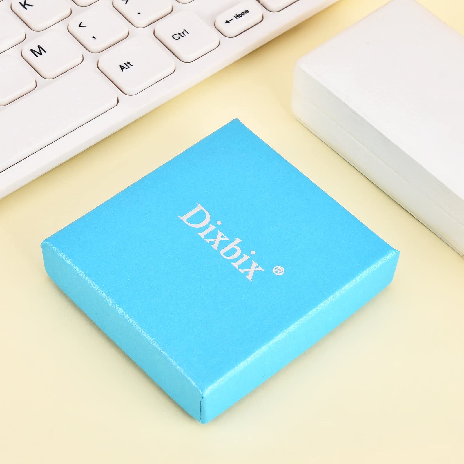 Dixbix Women Girls Initial Letter Necklaces,Initial A Birthstone Necklace Jewelry Gifts for Women (A)