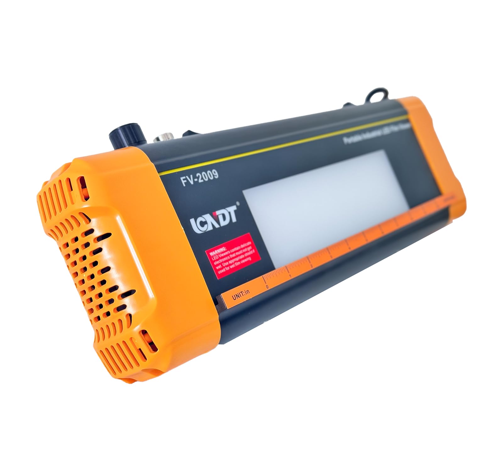 SULMILE FV-2009 Industrial X-Ray Radiography Film Viewer NDT Non-Destructive Testing Film Viewer Portable LED 2.4 x 8 inch (60 mm x 200 mm)