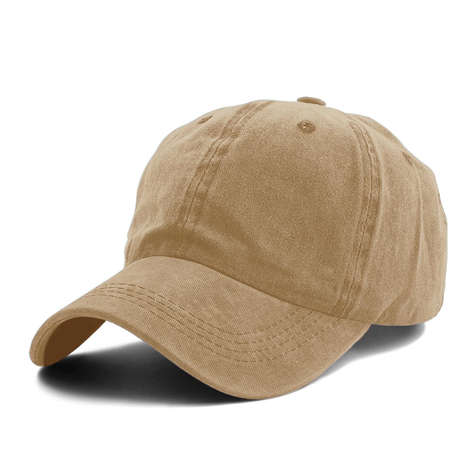 Generic Custom Hat Customized Your Text Custom Logo Hat Adjustable Baseball Caps for Men Basic Custom Trucker Hat Unisex Aldult Custom Hats Fashion Personalized Hats for Fishing, Style 4 - Brown