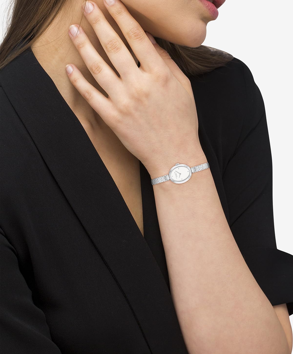 Coach Sammy Women's 2H Quartz Watch - Jewelry-Inspired 22.5mm Bangle Watch - Modern and Elegant Everyday Timepiece - Gift for Her