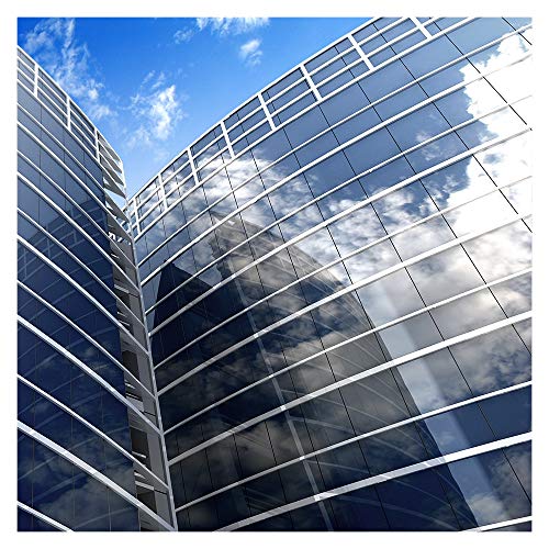 BDF S35 Window Film High Heat Rejection Reflective Silver 35 (Medium) - 24in X 24ft