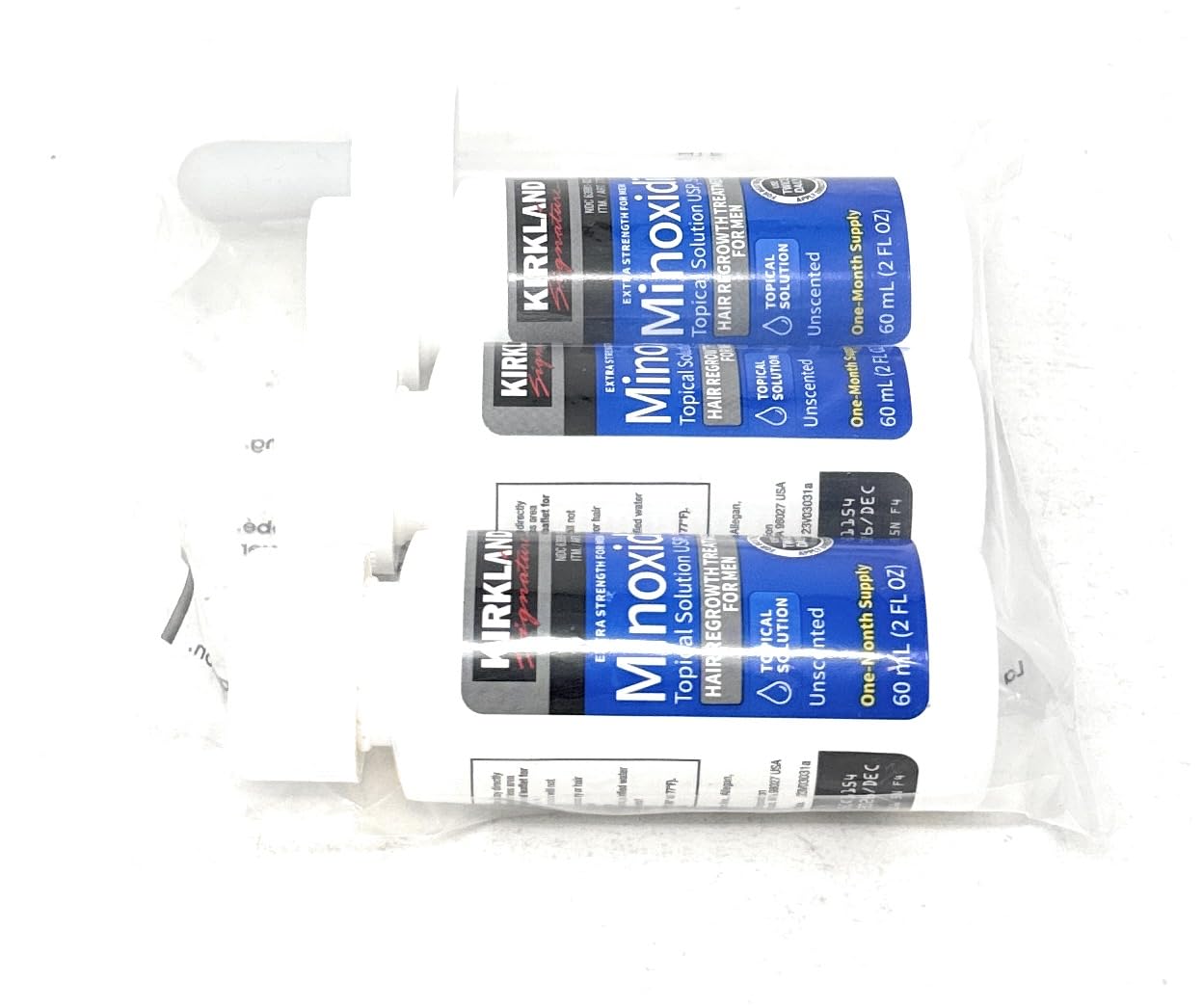 3 MONTHS Kirkland Extra Strength Minoxidil Topical Solution USP 5% Hair Regrowth