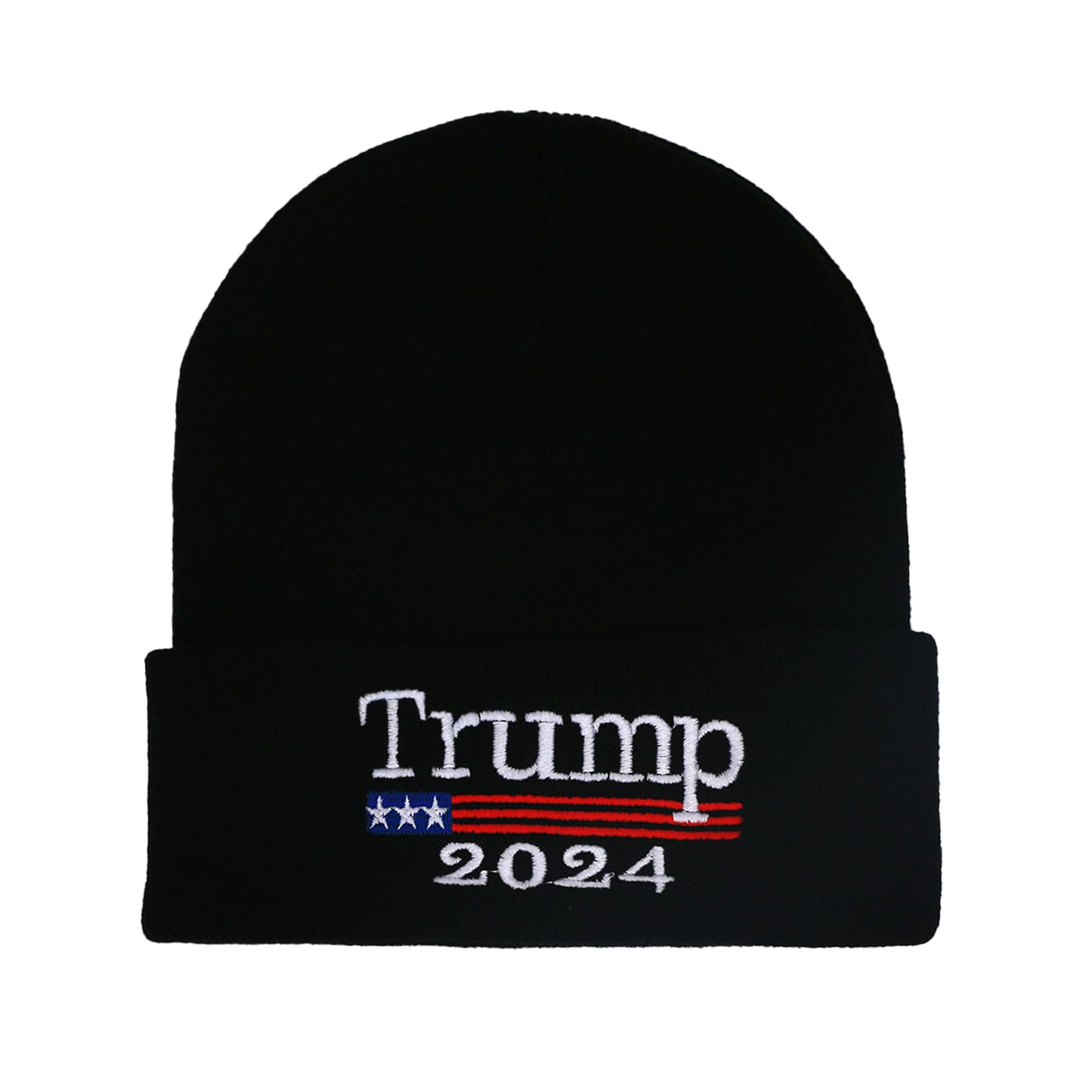 LYDTICK Trump 2024 Beanie Hats MAGA Hat Make America Great Again Winter Knit Hats for Men Women