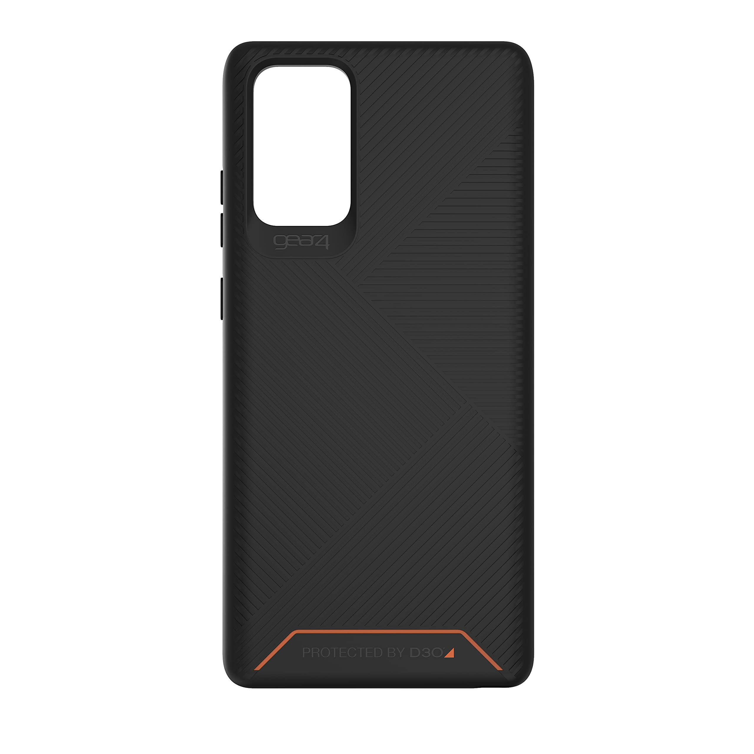 gear4 ZAGG Battersea Hardback Case with Advanced Impact Protection [ Protected by D3O ] with Reinforced Back Protection, Slim Design - Made for Samsung Note 20 Ultra - Black