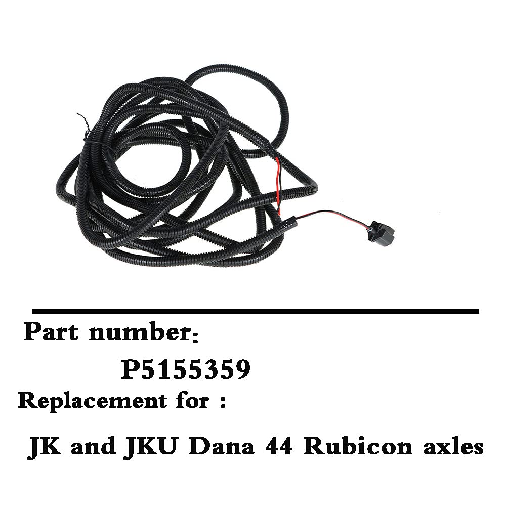 labwork Electric Locker Wiring Harness Replacement for JTJ LJ JK JKU 44 Rubicon Axles P5155359