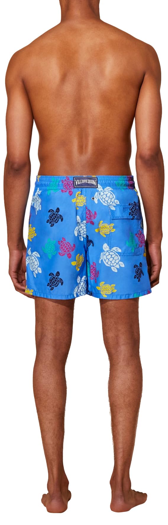 Men Swim Trunks Ronde Des Tortues Multicolore,L,Earthenware