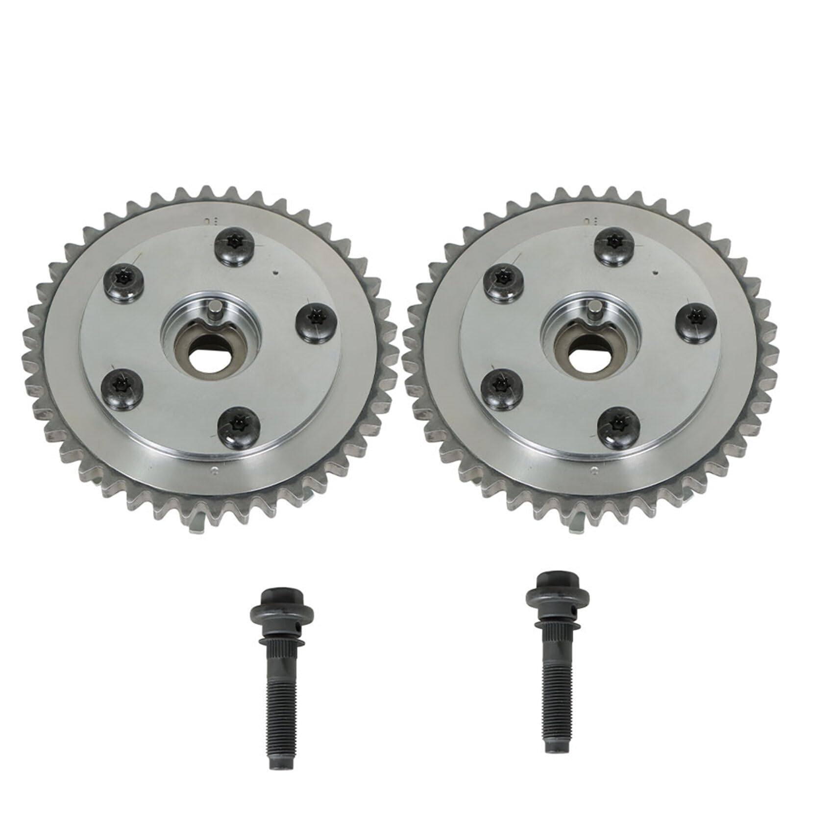 labwork 2Pcs Timing Camshaft Sprocket Cam Phaser 3R2Z6A257DA Replacement for F150 F250 Explorer Lincoln 4.6L 5.4L