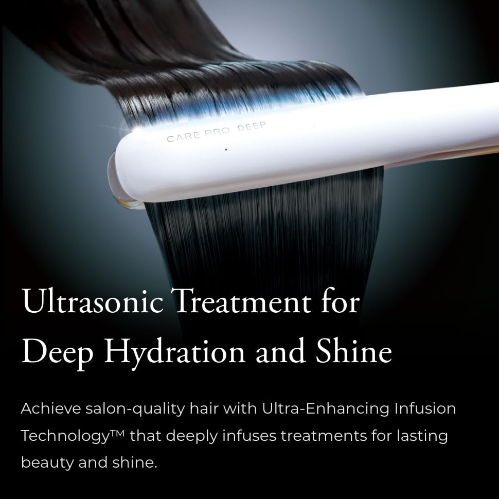 Care PRO DEEP | Ultrasonic Hair Treatment Infuser | Ultra-Enhancing Infusion Technology | Waterproof Design【IPX7】