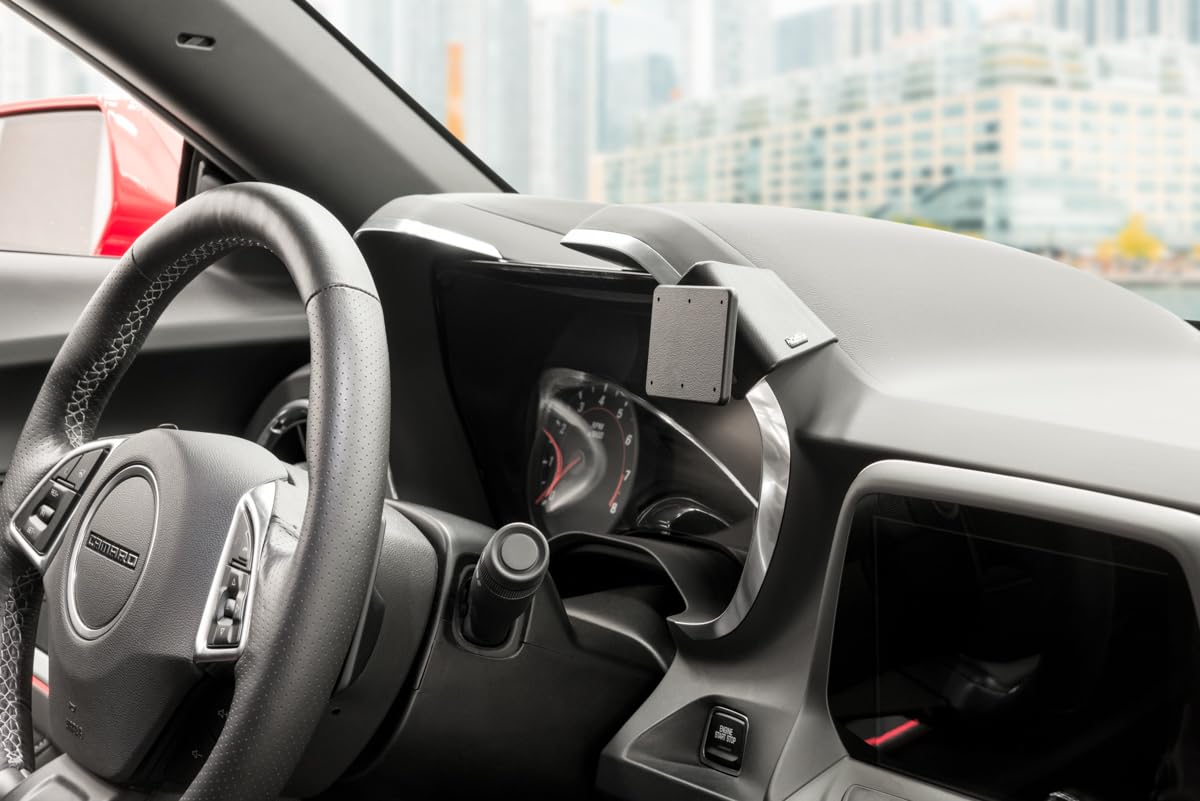 Scosche ProClip Center Dash Mount Compatible with 2016-2023 Chevy Camaro with StuckUp Universal Phone Mount Bundle