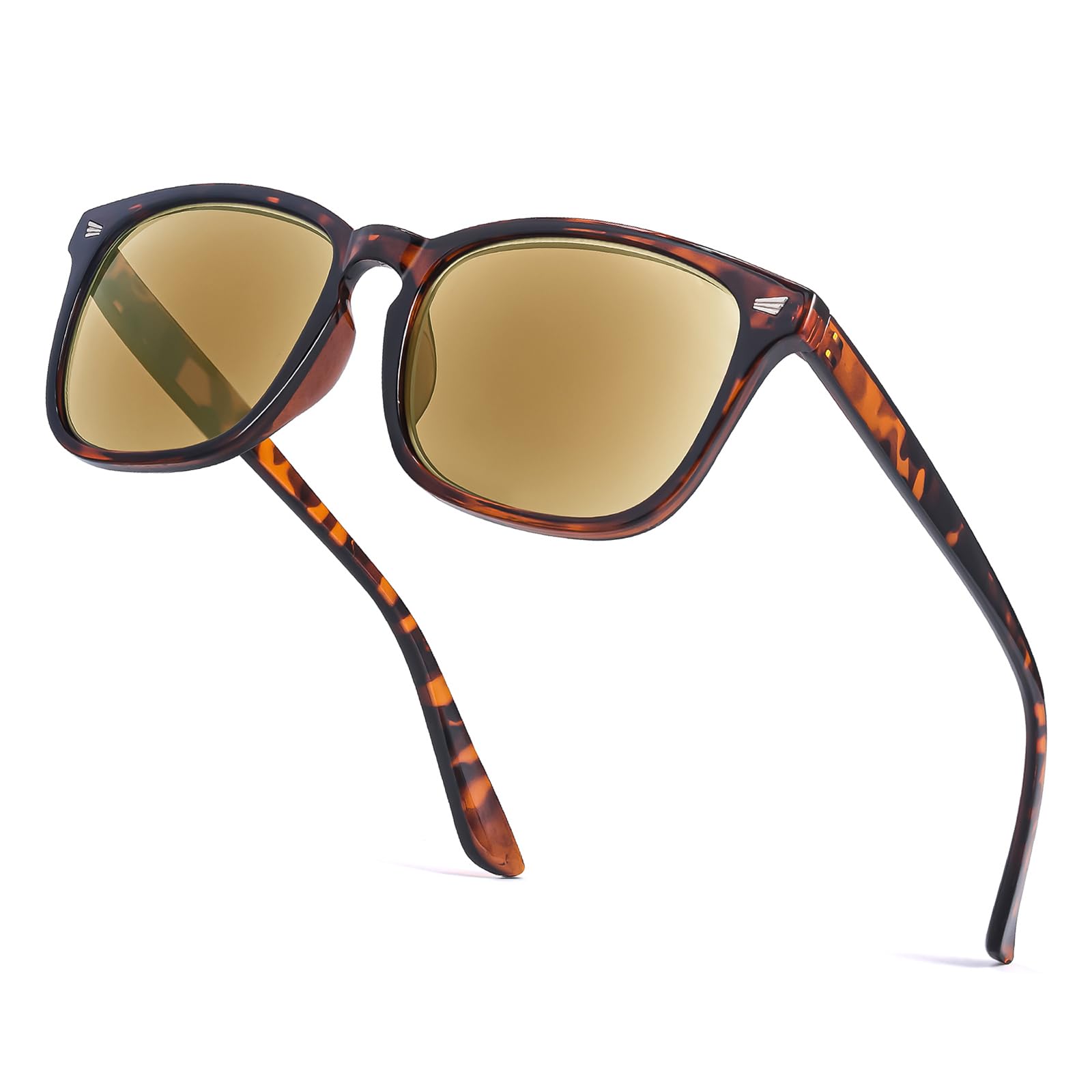 TJUTR Full Lens Reading Sunglasses for Women Men, Classic UV400 Protection Readers Sun Glasses TRG8082