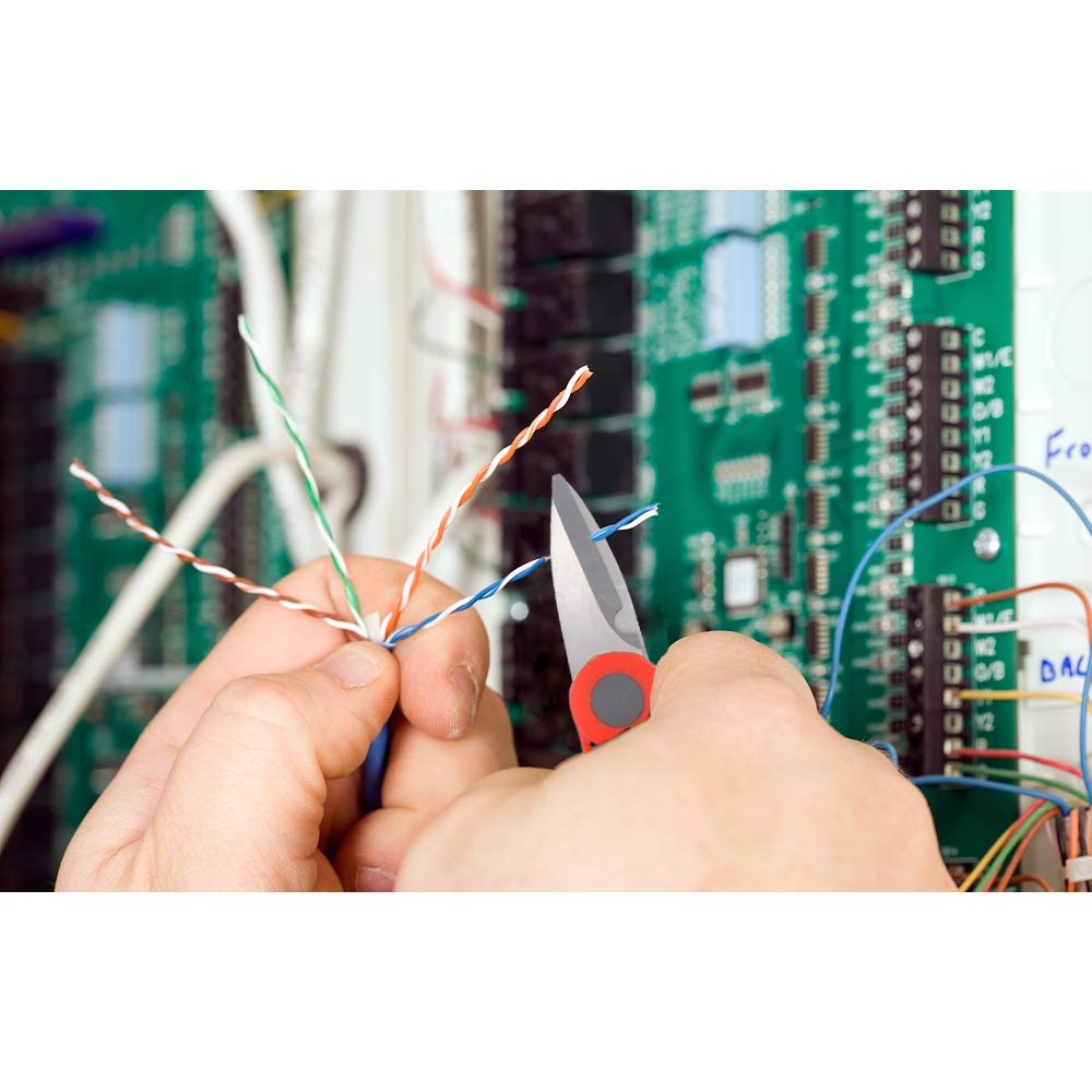 3 Pcs Electrical Shears Optic Fiber Cable Cutter Scissors for Kevlar Shears