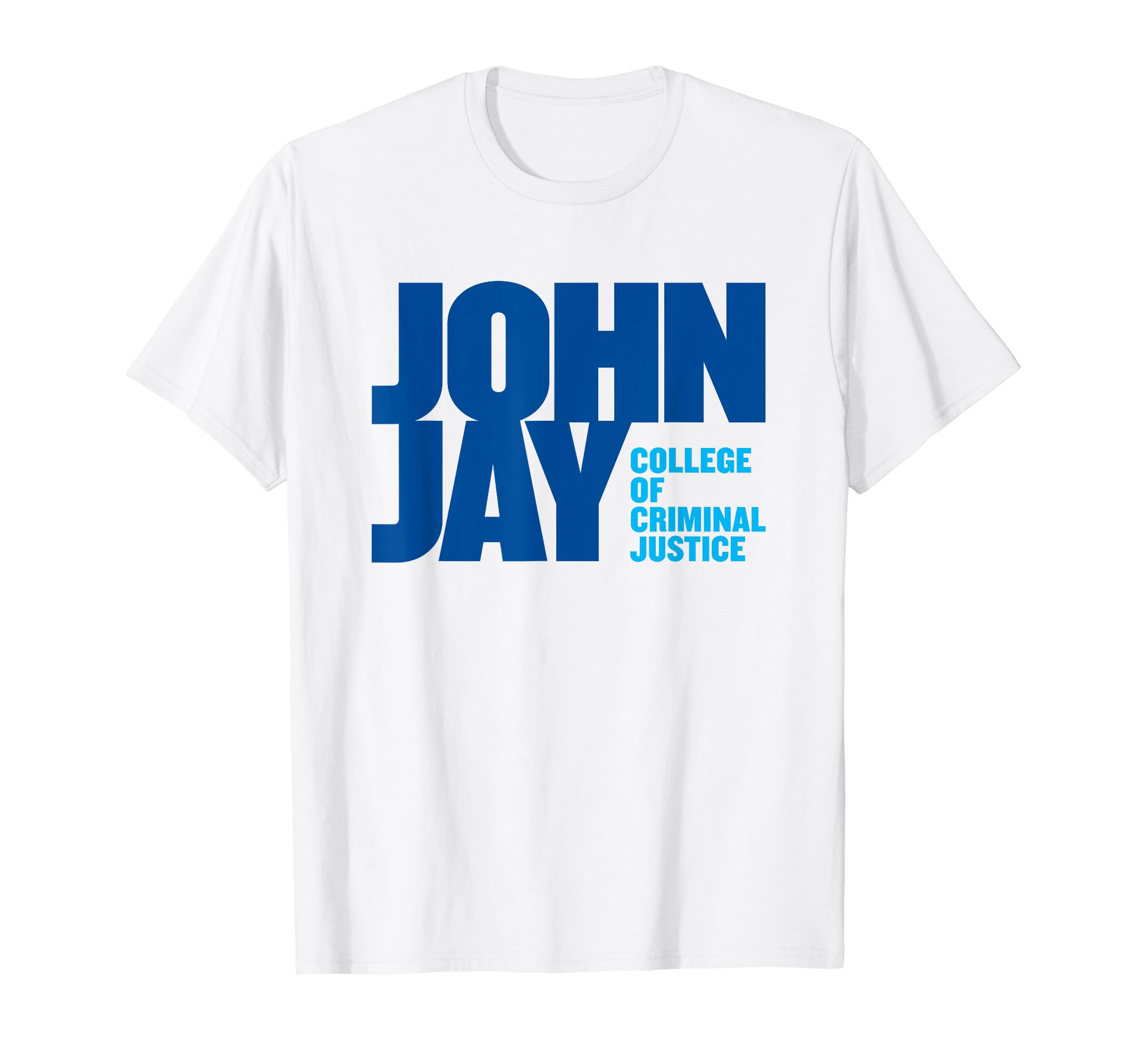 John Jay Bloodhounds Icon White Officially Licensed T-Shirt