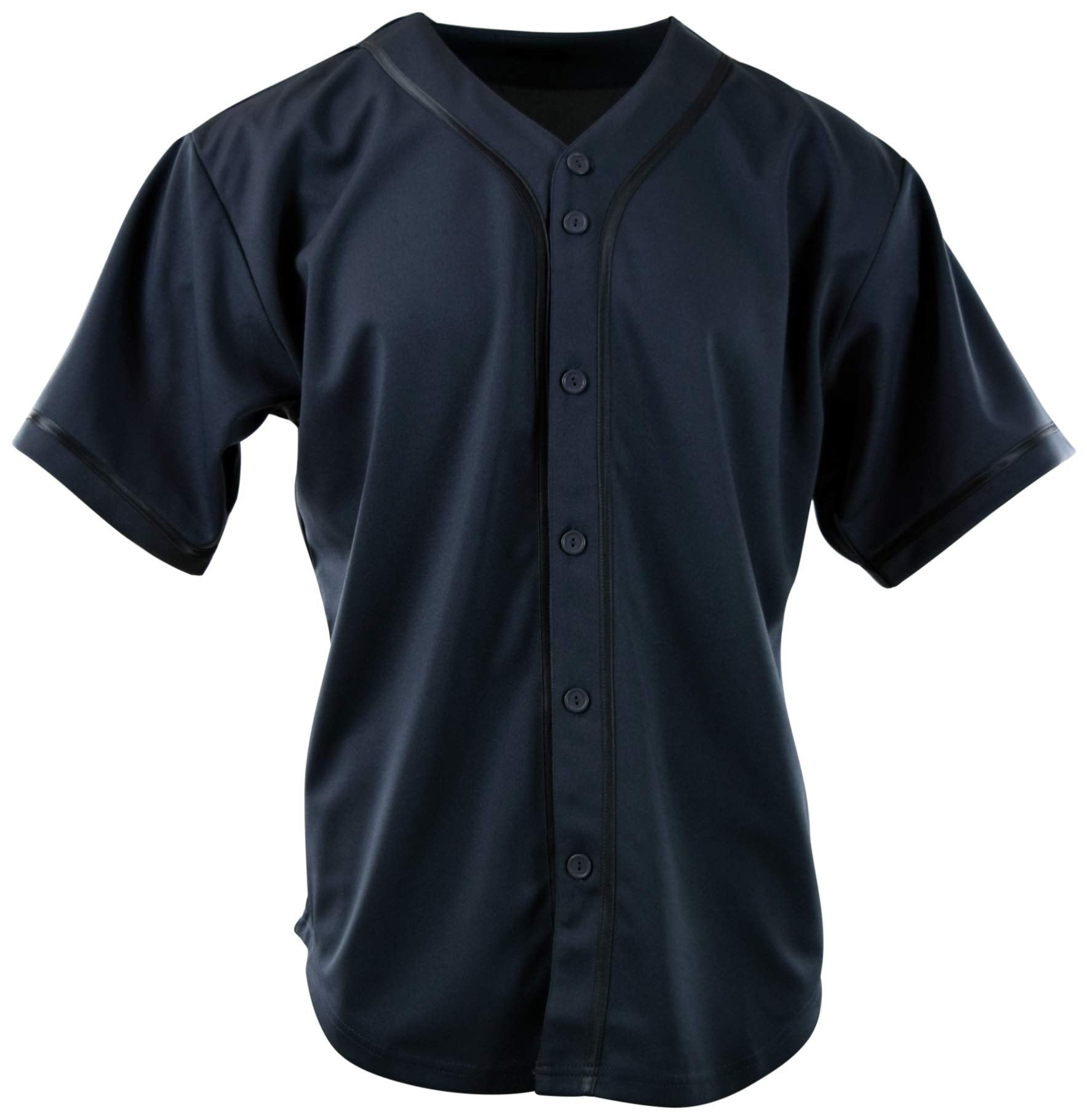 ChoiceApparel Mens Baseball Team Jerseys (Large, 088-Charcoal)