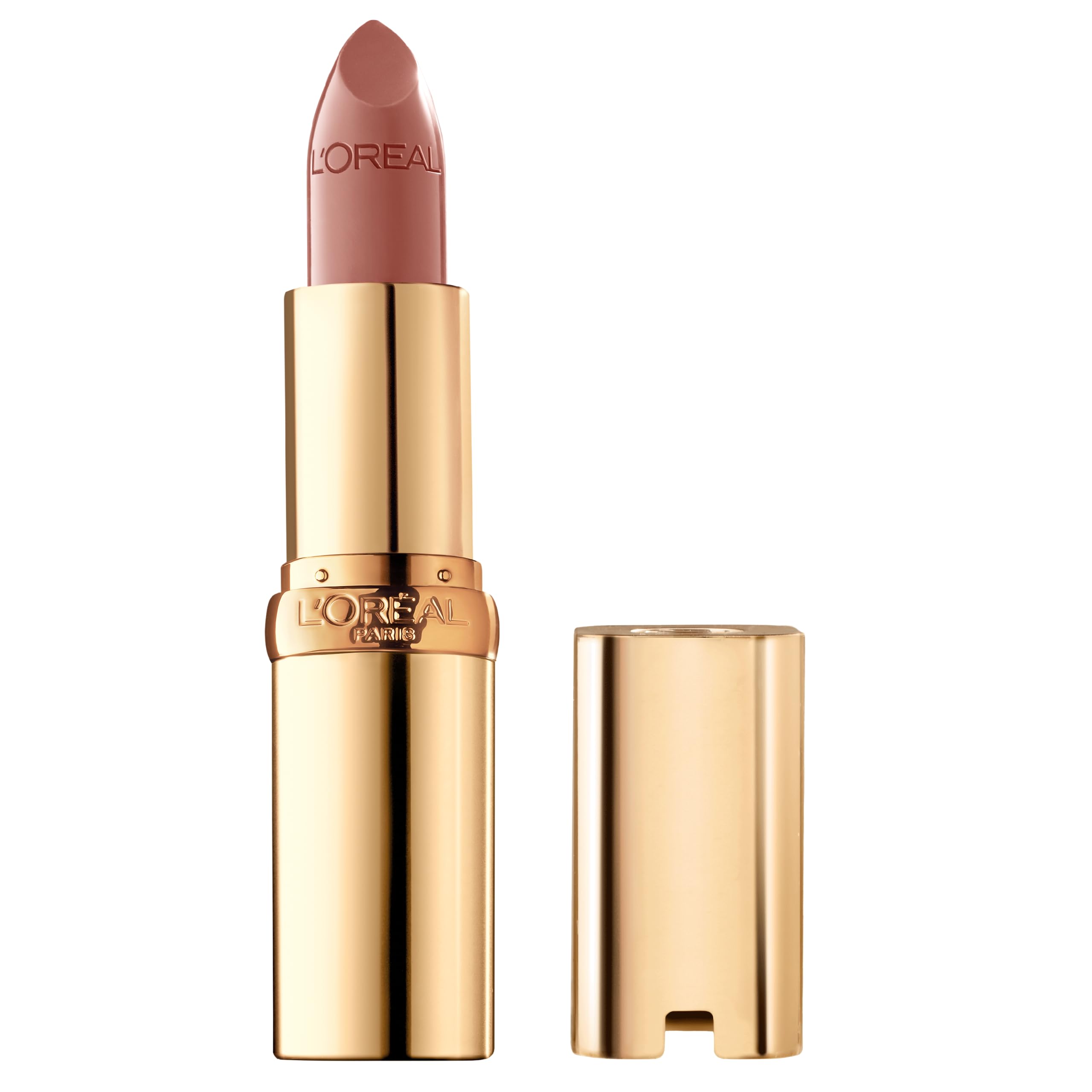 L’Oréal Paris Colour Riche Original Creamy, Hydrating Satin Lipstick with Argan Oil and Vitamin E, Fairest Nude , 1 Count