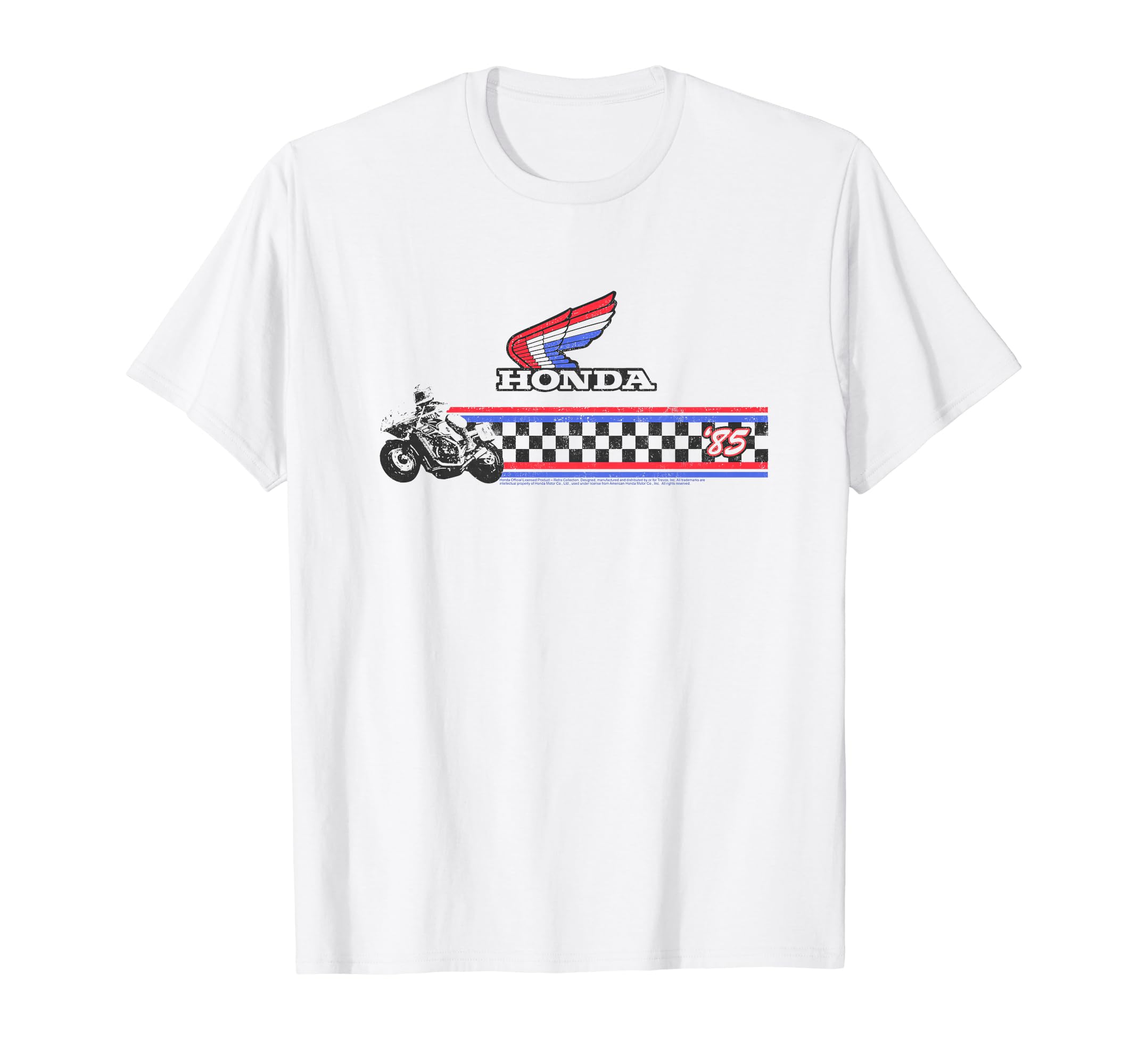 Honda 1985 Red, White and Blue T-Shirt