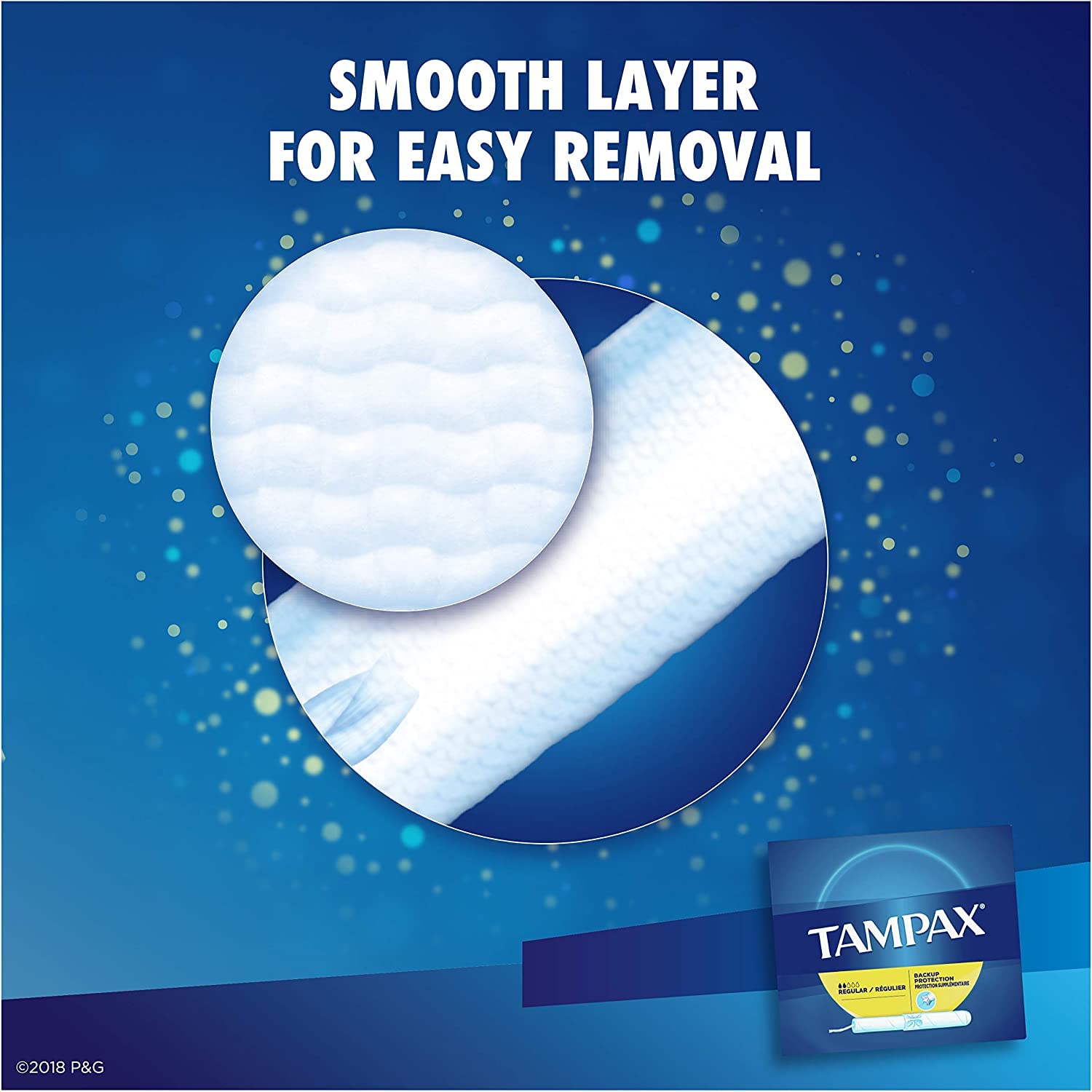 Tampax Tampons with Cardboard Applicator, Regular 40 ea (Pack of 4)