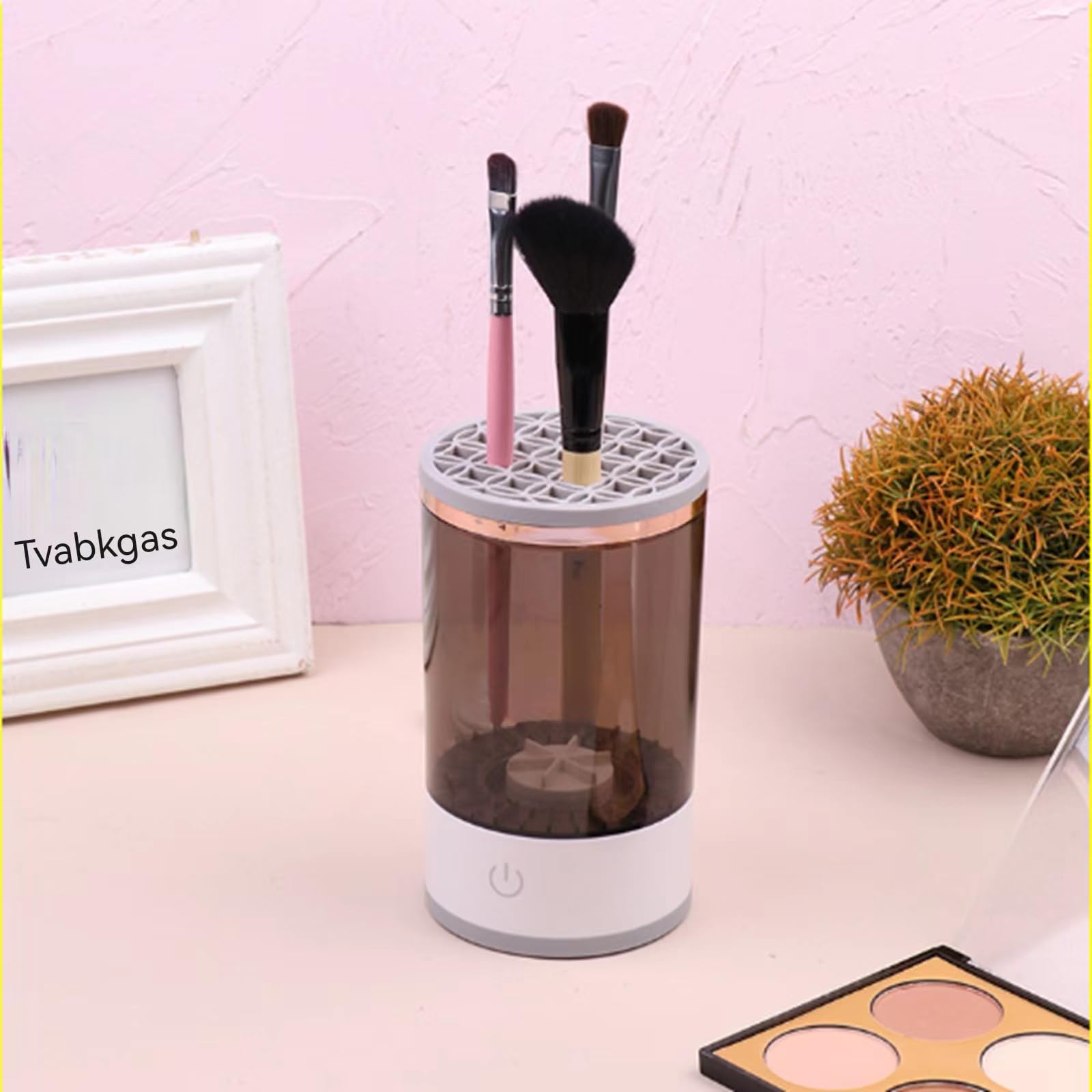 Electric Makeup Brush Cleaner, Makeup Brush Cleaning Machine, Makeup Brush Cleaner, Automatic Rotating Makeup Brush Cleaner For Various Makeup Brushes