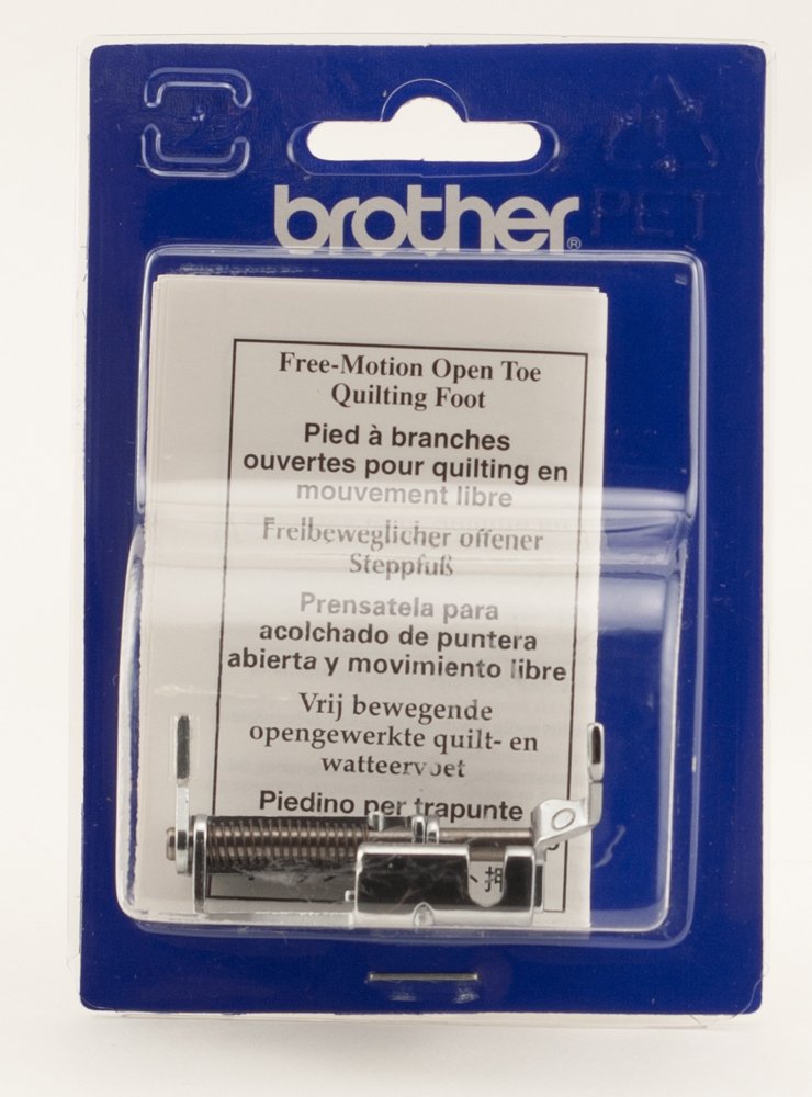 Brother SA187 Open Toe Quilting Foot,Silver