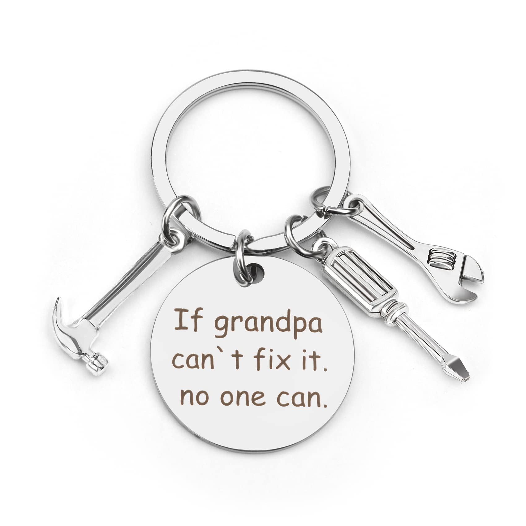 Grandpa Gifts, Grandpa Keychain from Grandson Granddaughter, Grandpa Christmas Gifts Grandpa Gifts from Grandchildren, Grandpa Keyring Grandpa Gifts Ideas, Grandpa Birthday Presents from Grandkids