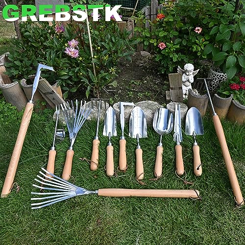 GREBSTK Crack Weeder Crevice Weeding Tool Manual Weeder Beech Handle Lawn Yard Gardening Tool