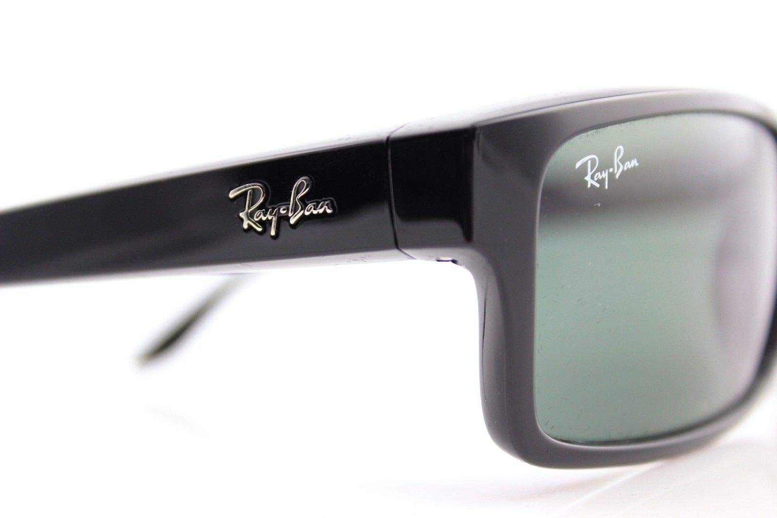 Ray-Ban RB4151 Square Active Lifestyle Black Sunglasses 59mm