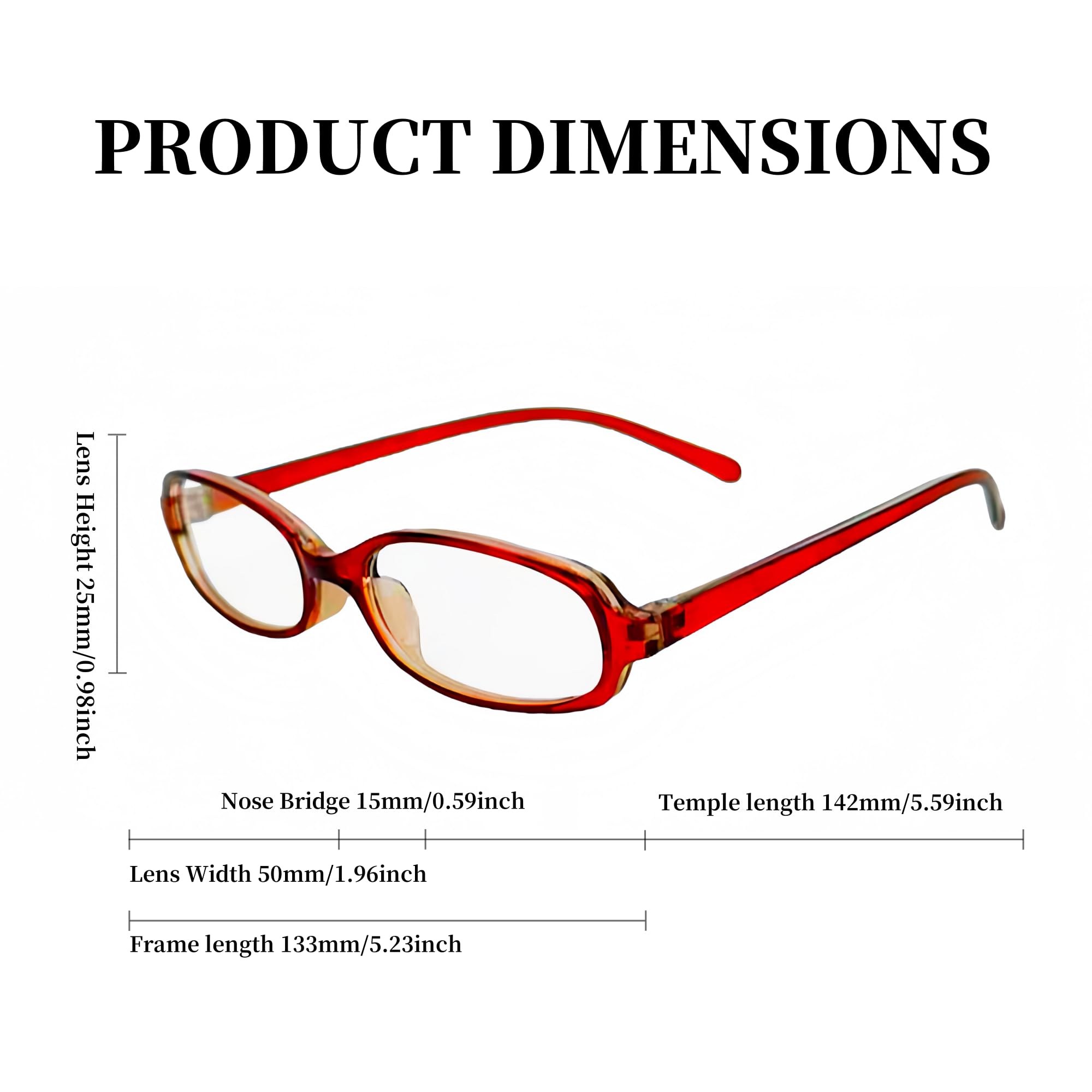BOBUXLIIN Blue Light Fake Glasses Fashion Non Prescription Clear Glasses for Women Rectangular Frame Trendy Accessories 2025