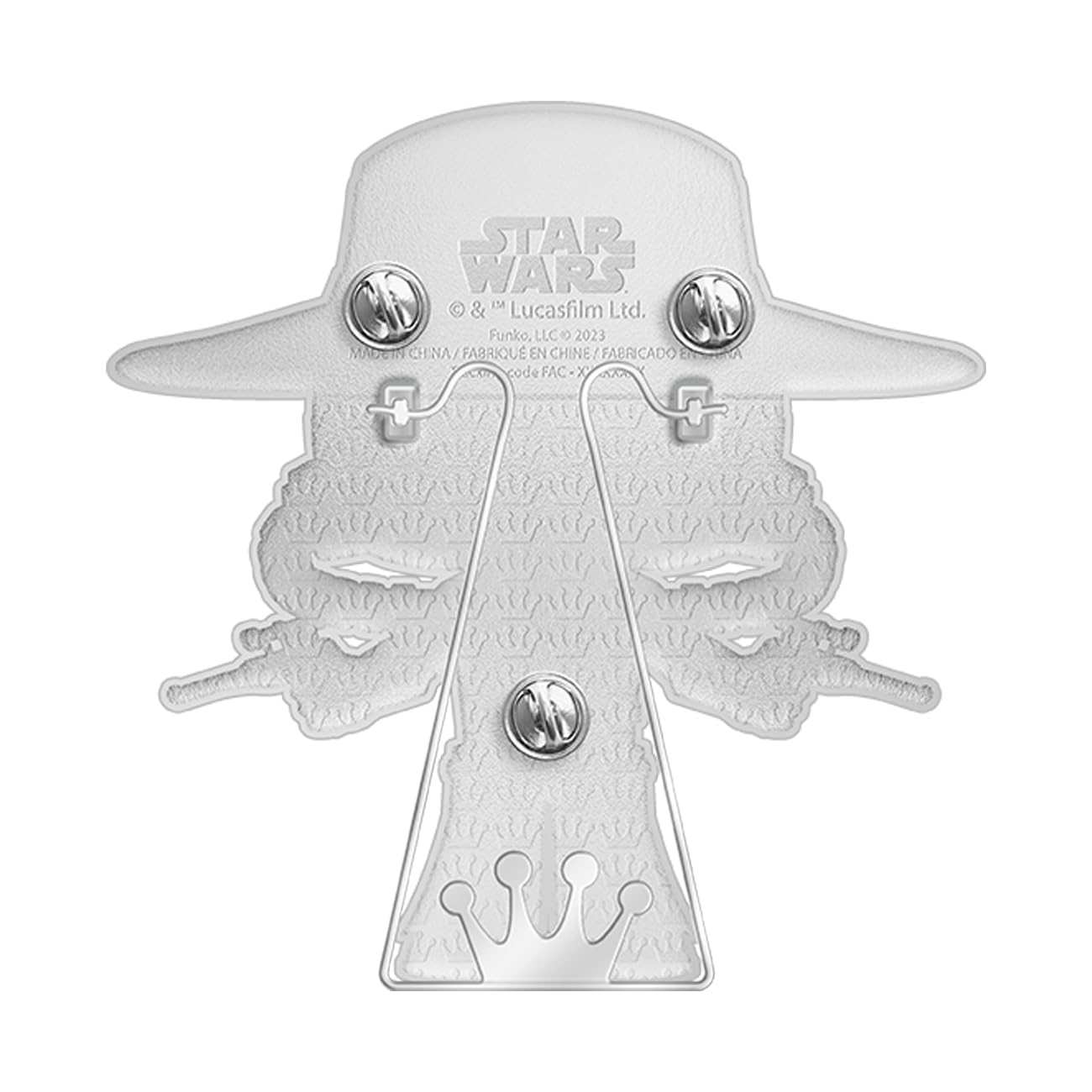 Funko Pop! Pin: Star Wars: The Clone Wars - Cad Bane with Chase (Styles May Vary)