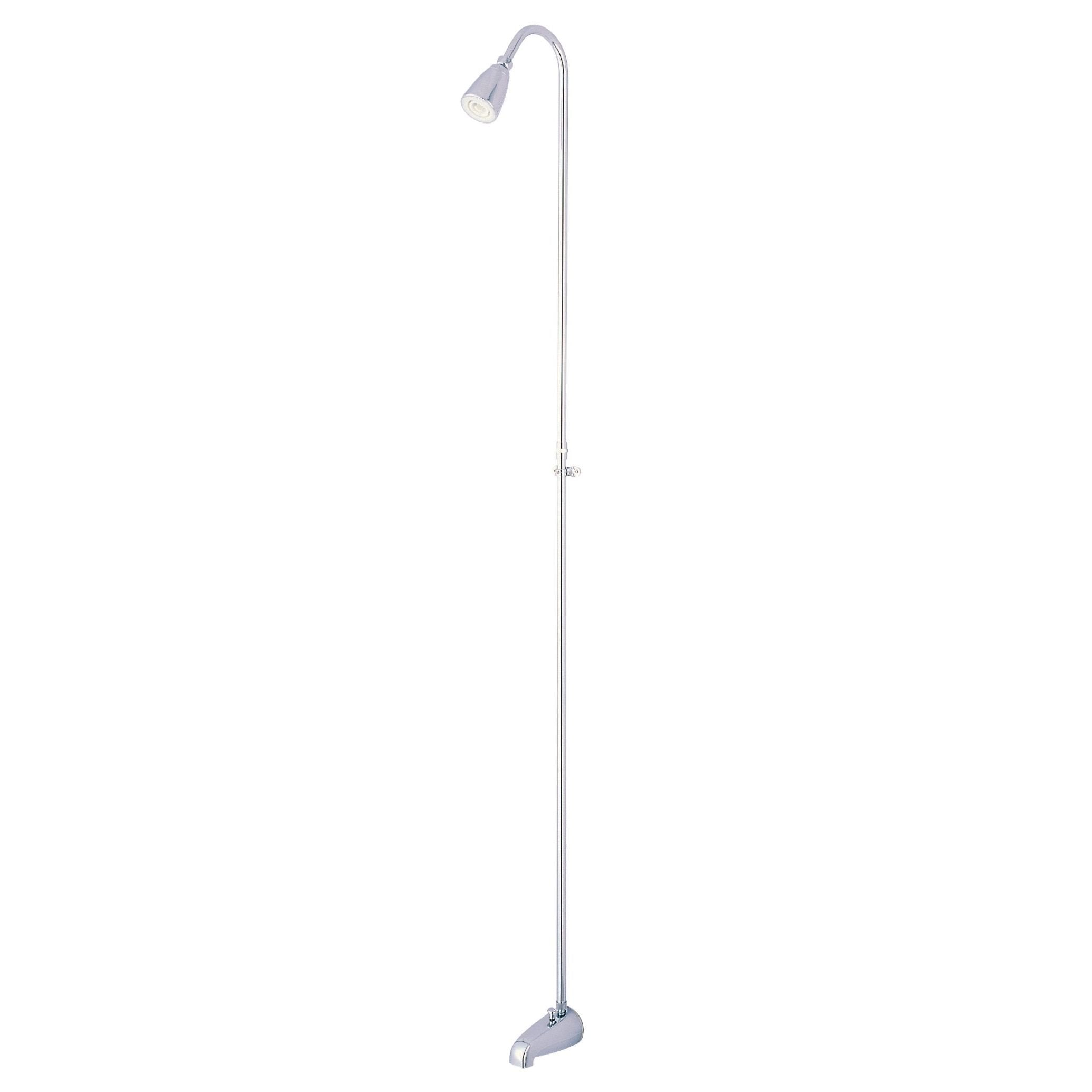Kingston Brass CC3111 Convertor Shower Unit, Polished Chrome,61-inch Length