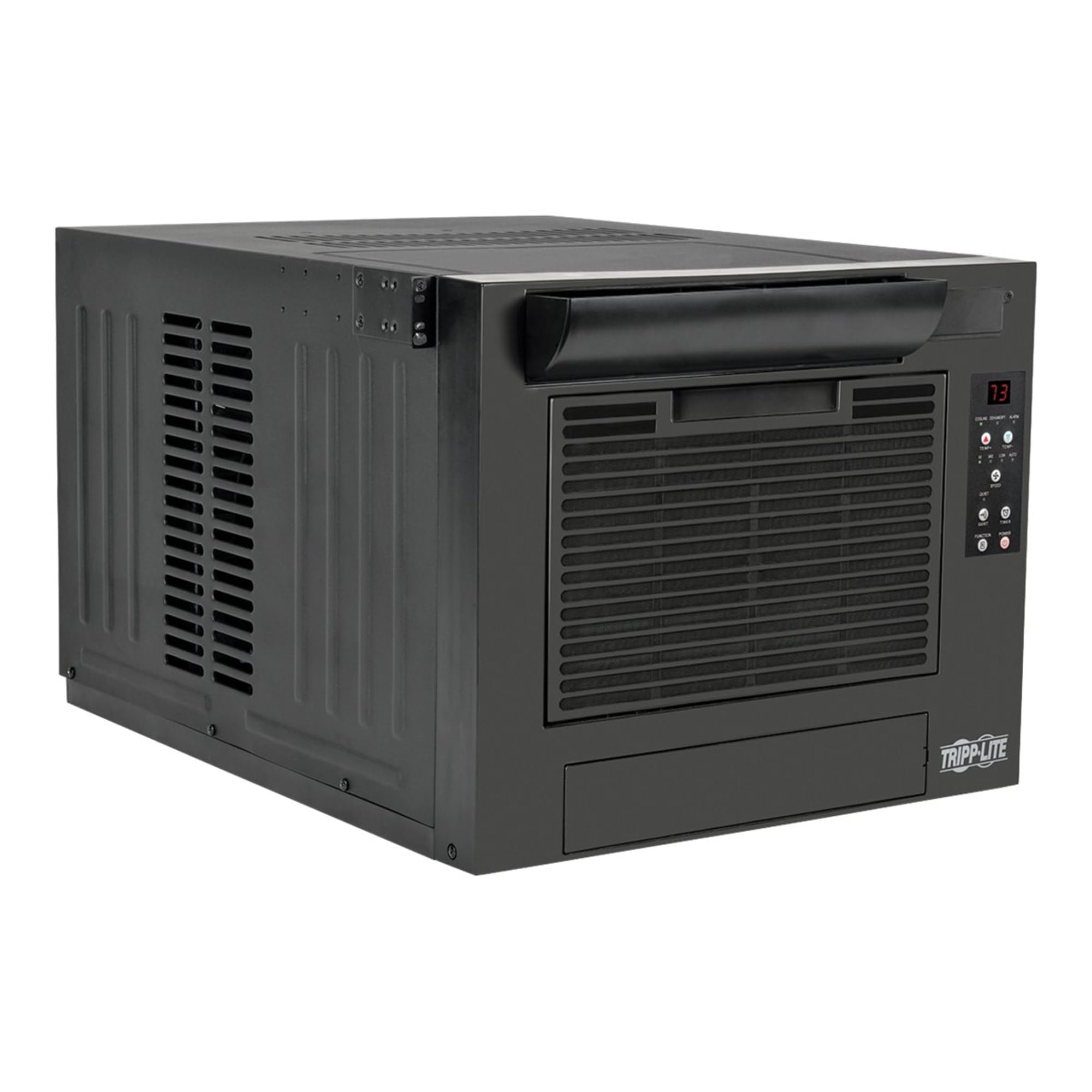 Tripp Lite Rack-Mount Cooling Unit Air Conditioner, 7000 BTU (2.0kW), 120V, 8U, 5-15P Plug (SRCOOL7KRM) , Black