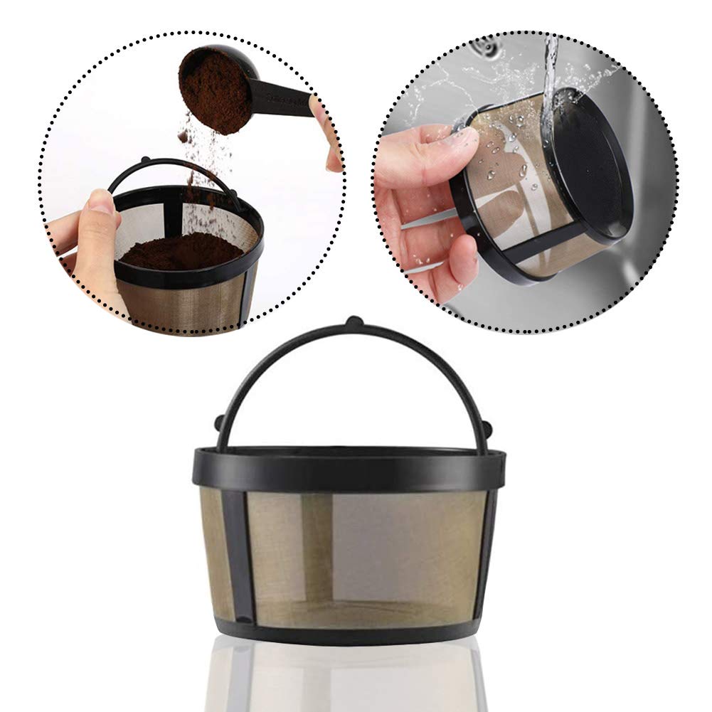 Permanent Basket-Style Coffee Filter designed for Mr. Coffee 10-12 Cup Basket-Style Coffeemakers