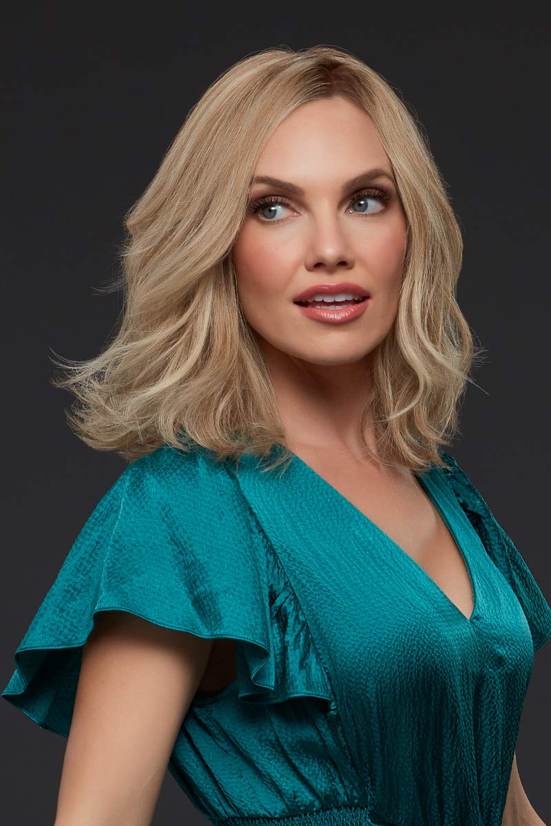 Bundle - 5 Items: Carrie Remy Human Hair by Jon Renau, Christy's Wigs Q & A Booklet Luxury Shampoo & Conditioner & Pure Repair Restoring Balm - Color: FS4/33/30A