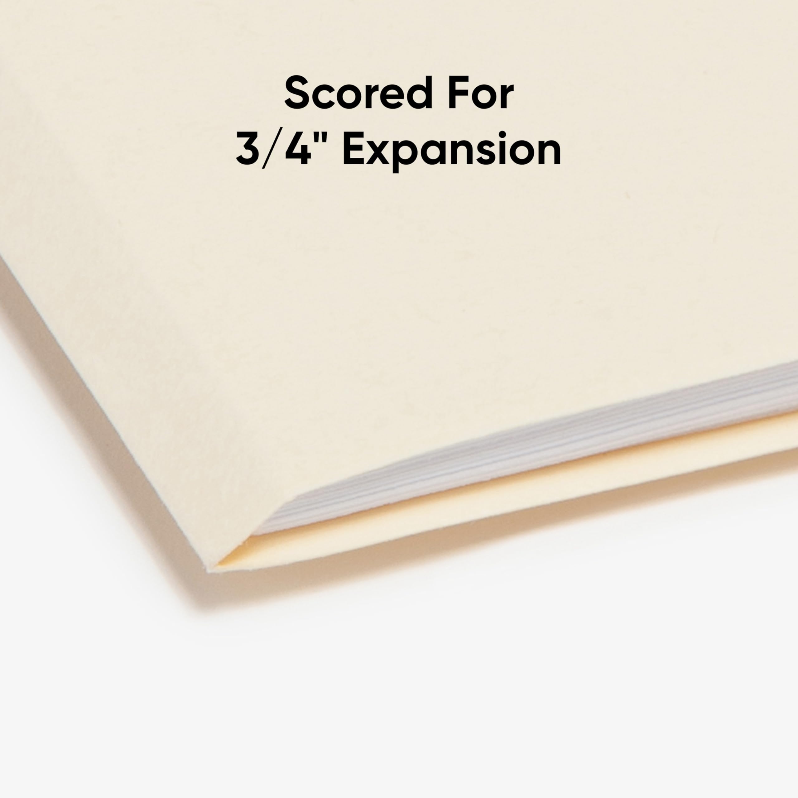 Smead File Folder, 1/3-Cut Tab, Letter Size, Manila, 100 per Box (10381)