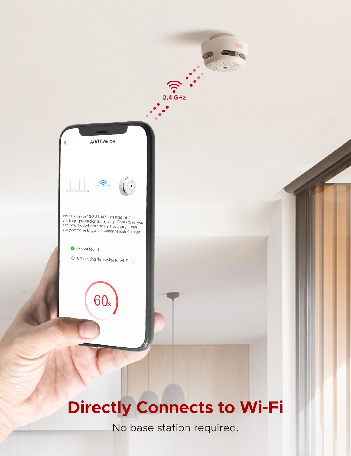 X-Sense Smart Smoke Detector Fire Alarm with Replaceable Battery, Wi-Fi Smoke Detector, Real-Time App Notifications, XS01-WX, 3-Pack