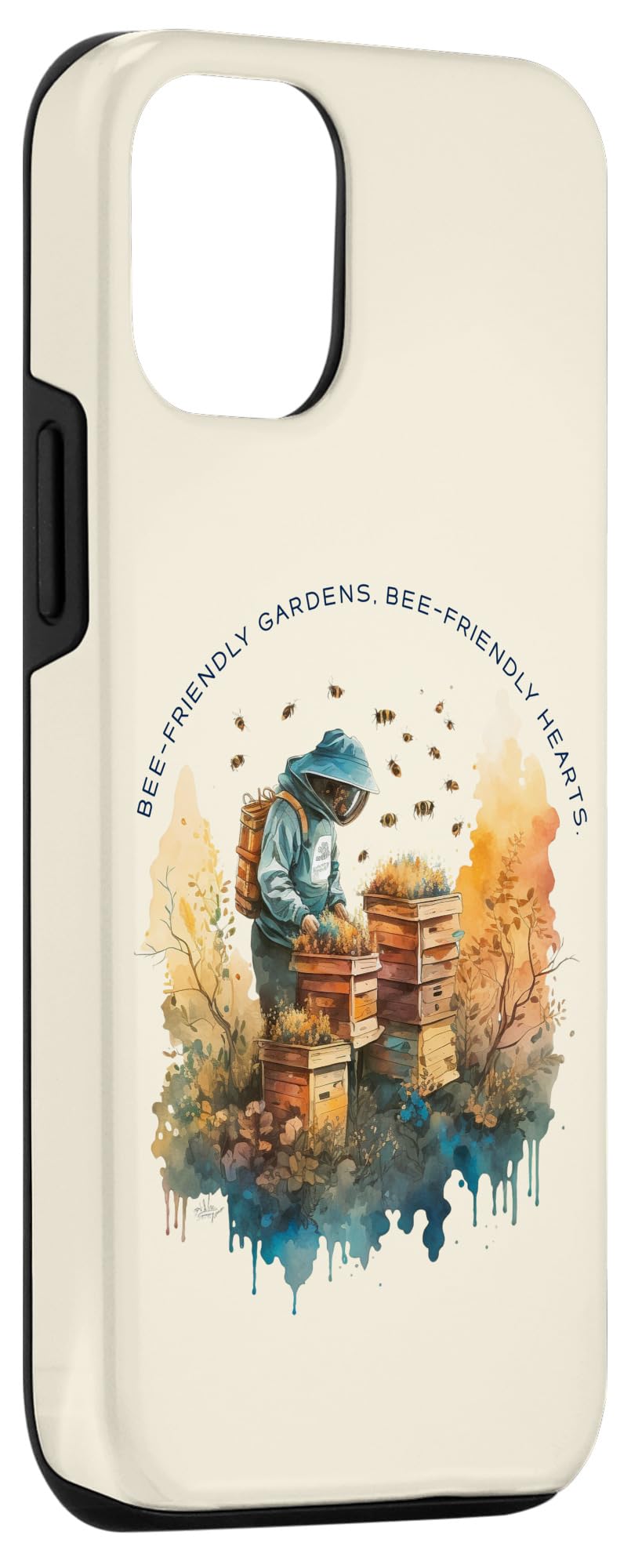 iPhone 13 Pro Beekeeper Bee-friendly gardens, bee-friendly hearts. Bee-The Case