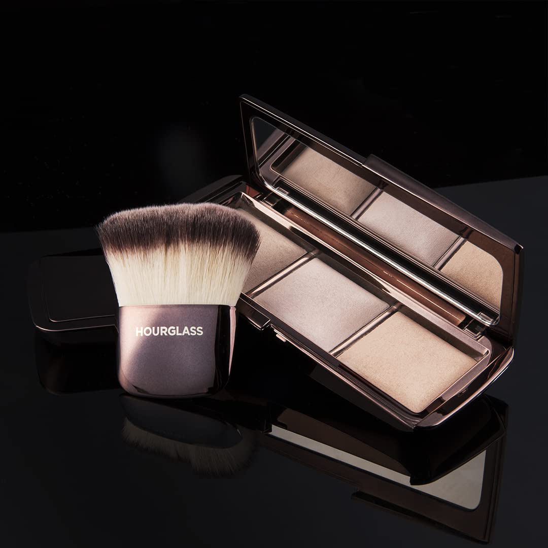 Hourglass Ambient Lighting Palette. Three-Shade Highlighting Palette for Your Best Complexion. (Dim light -Incandescent Light -Radiant Light). Cruelty-Free and Vegan