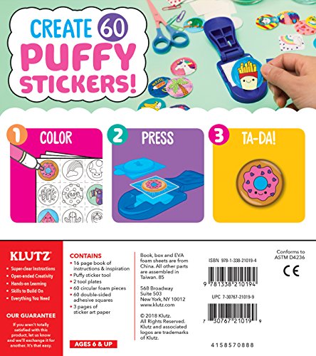 Klutz Make Your Own Puffy Stickers