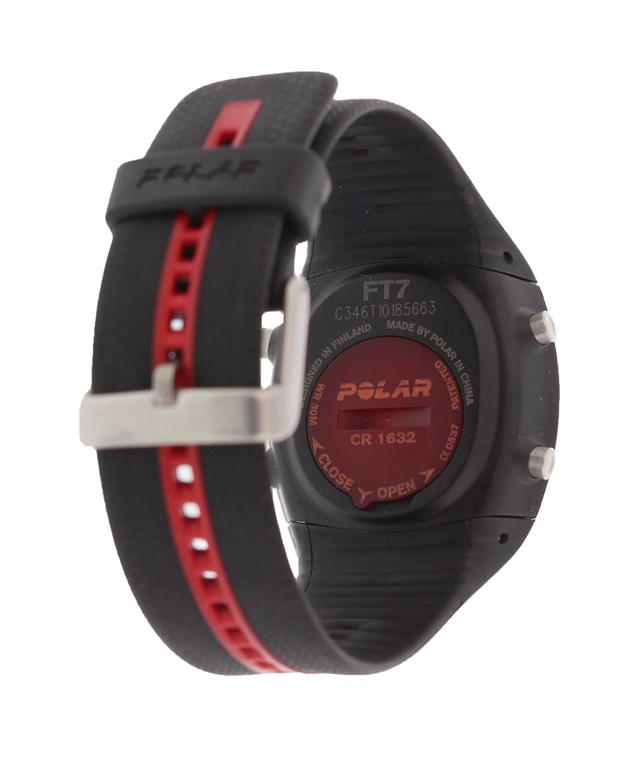 Polar Ft7 Men's Heart Rate Monitor (Black/Red)