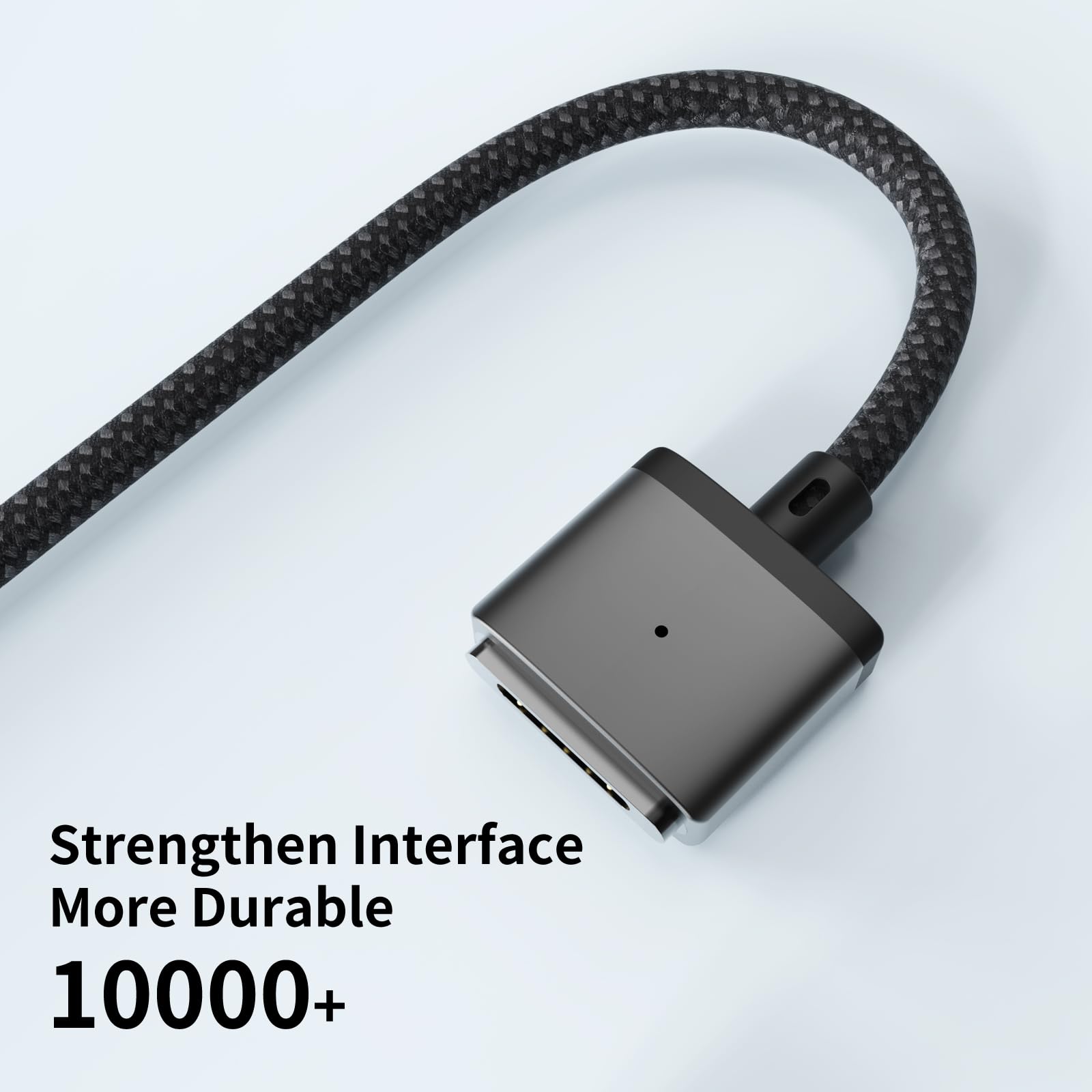 Tttyruei 140W USB-C To Magnetic 3 Cable,6.6FT/2M Magnetic Charging Cable For MacBook Air 2024 M3 13/15inch,MacBook Pro 2023 M2 Pro & Max 14"16",MacBook Air 2022/2023 M2,MacBook Pro 2021 Max&M1 14"16"