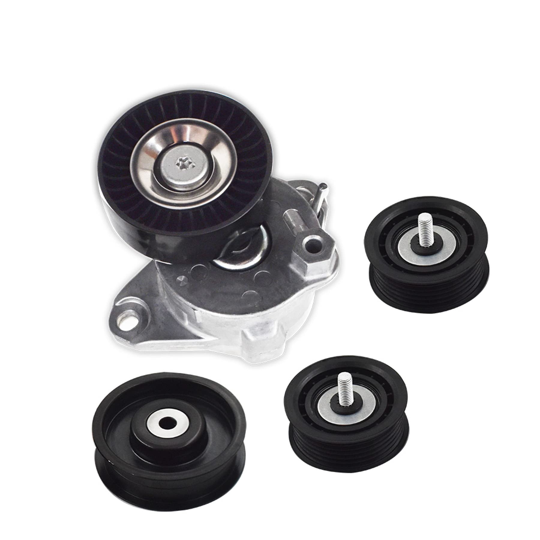 marddpair Belt Tensioner with Idler Pulleys 2722021019 Replacement for Mercedes C300 C350 CL550 E350 ML350