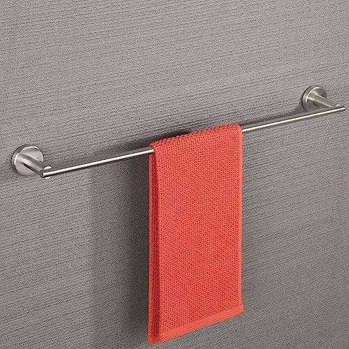 Alise Bath Towel Bars Towel Racks for Bathroom and Lavatory,Wall Mount Towel Holder Towel Hanger SUS304 Stainless Steel Towel Rail 24 Inch,Brushed Nickel,GKL7601-LS