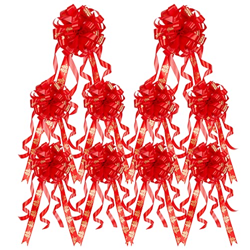Gift Bows for Gift Wrapping Large Pull Bows for Gift Baskets Stick On Holiday Wedding Wrapping Bows for Boxes B8-Light Blue-30pcs