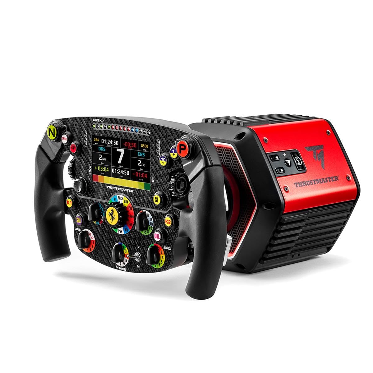 Thrustmaster T818 Ferrari SF1000 Simulator, Direct Drive, Sim Racing Force Feedback Racing Wheel for PC, Officially Licensed by Ferrari (Compatible with PC)