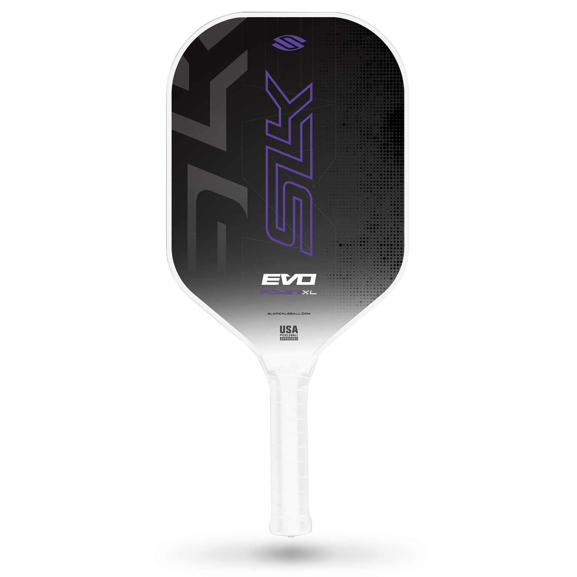 Selkirk Sport SLK Evo Power XL Pickleball Paddle by Selkirk Sport | G9 Power Carbon Fiber Pickleball Paddle with SpinFlex Surface and Rev-Hybrid Polymer Core | Power Purple XL
