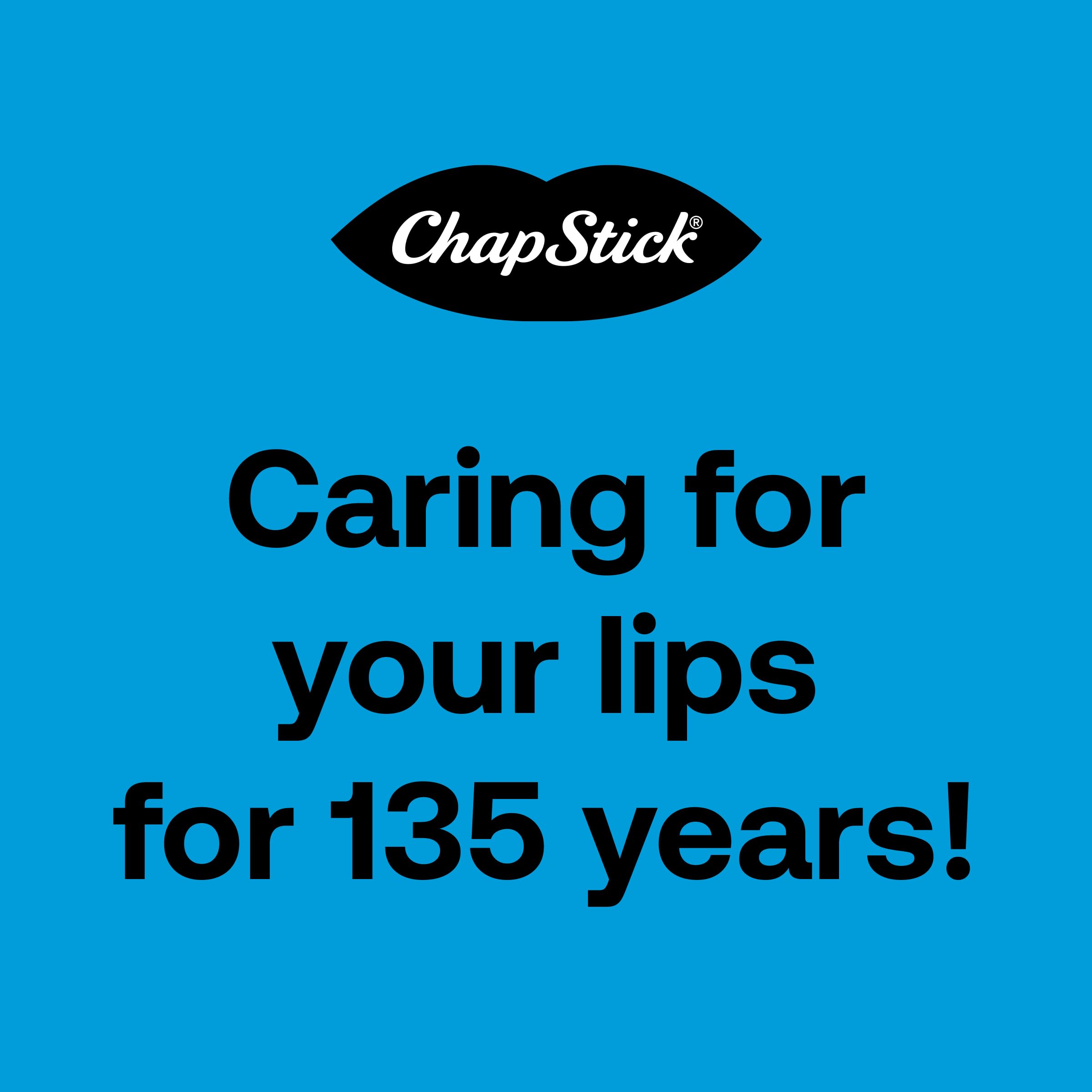 ChapStick Dry Lips & Cold Sore Pain Relief Bundle – Classic Medicated ChapStick 3-Pack + Original Moisturizer Lip Balm with SPF 15, 0.15 Oz Ea (4 Piece Set)