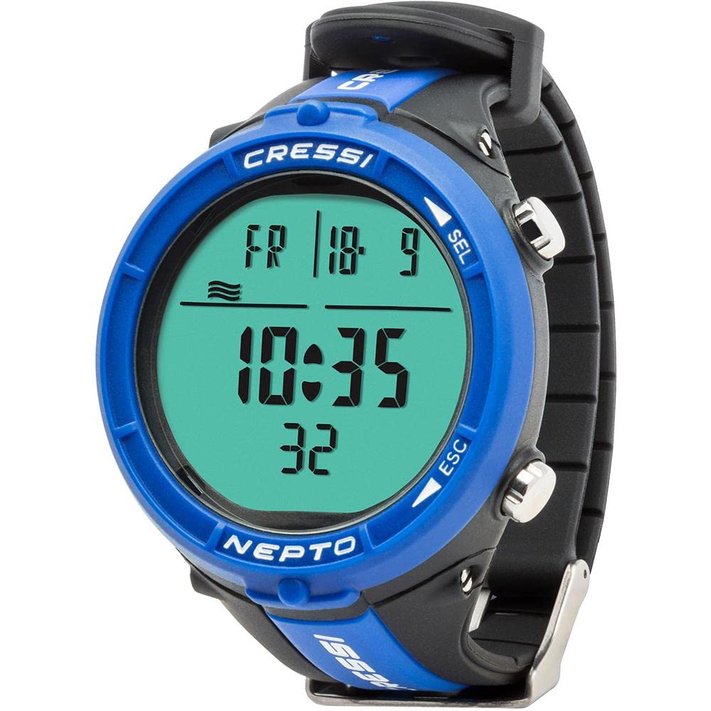 Cressi Nepto Watch Computers, Blue