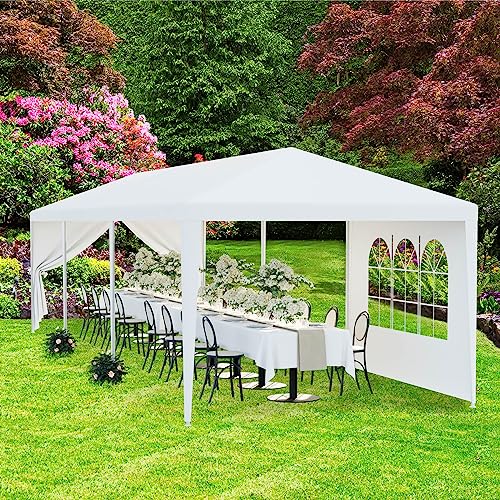 BBBuy 10'x30' Outdoor Party Wedding Tent Canopy Waterproof Camping Gazebo BBQ Shelter Pavilion Heavy Duty, 8 Removable Sidewalls (10x30)