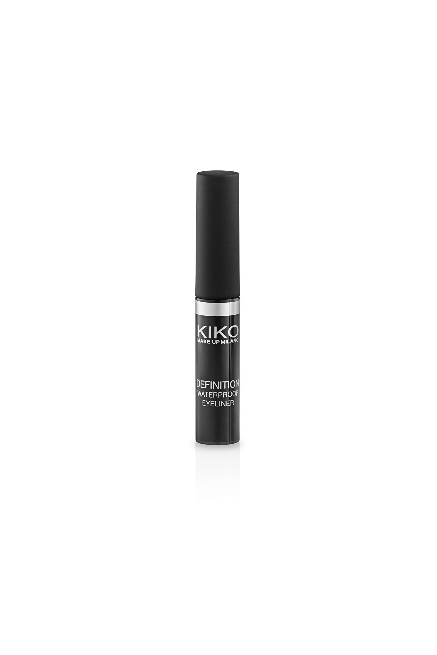 Kiko Milano Definition Eyeliner – Precise, Long-Lasting Liquid Eyeliner, Smudge-Resistant, Intense Black, Easy Application – 2.5ml