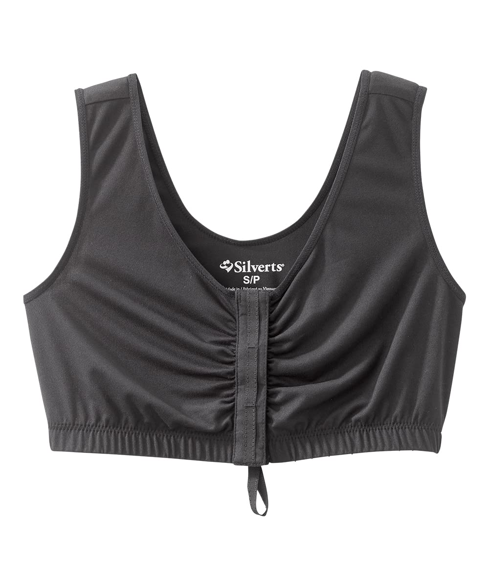 Women’s Front Closure Adaptive Bra - Black MED