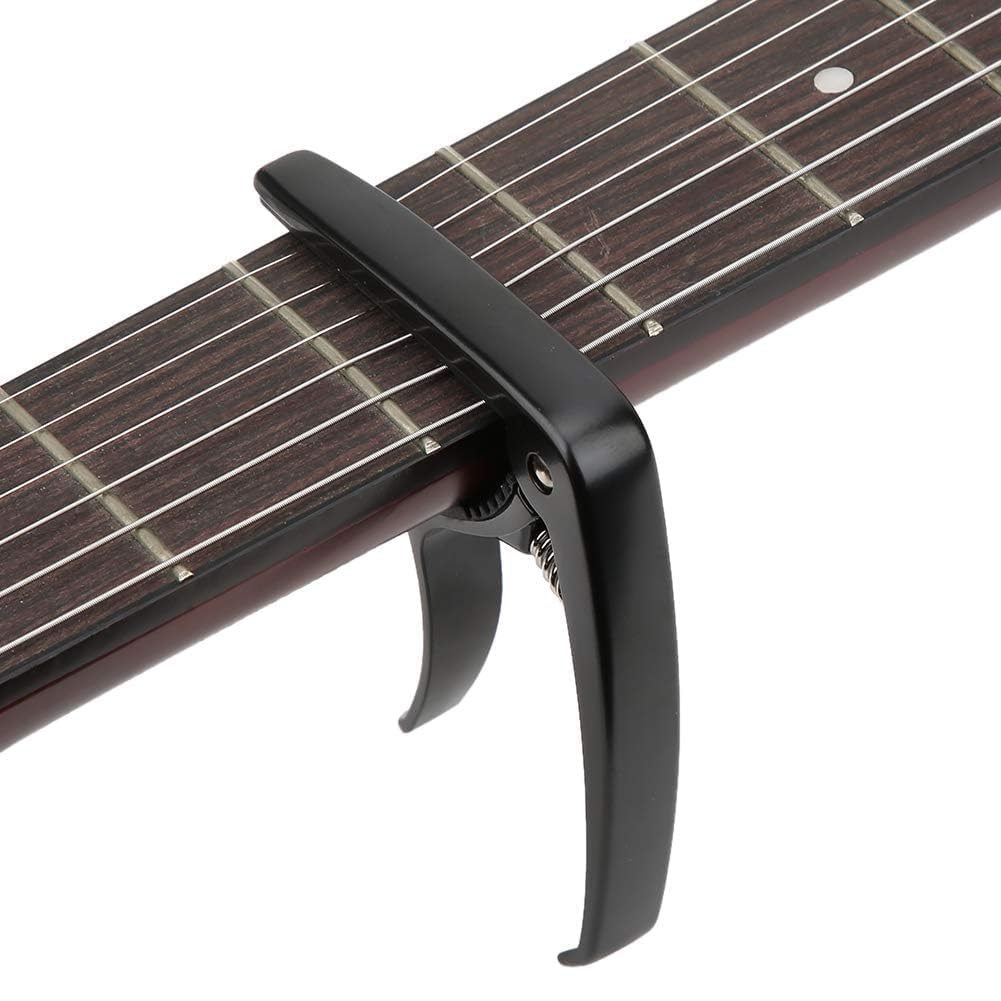 Guitar Accessories Kit 36 Pieces Guitar Tool with Guitar Picks, Capo, Guitar Strings, String Winder, Bridge Pins, Pin Puller, Saddle and Nuts, Electric Guitar Accessories Guitar Supplies Guitar Tools